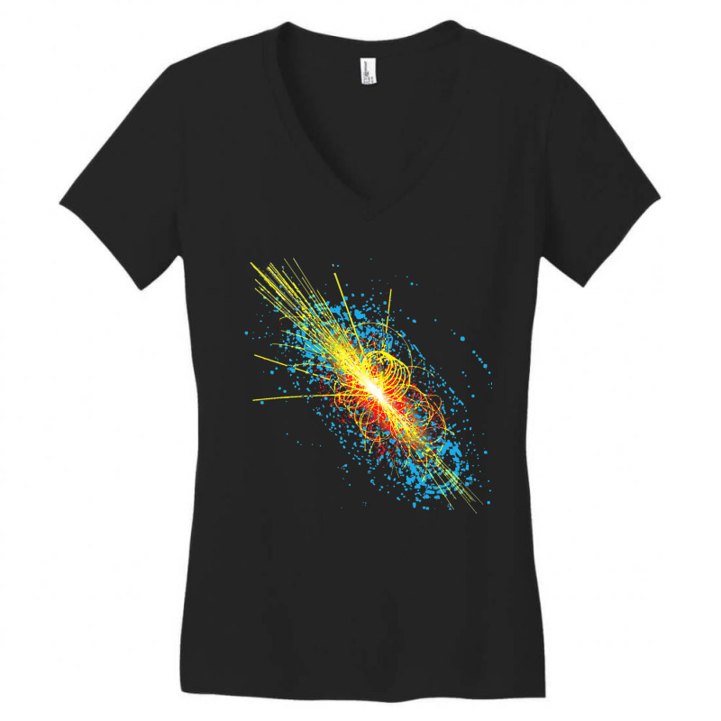 Higgs Boson Particle Quantum Theory Sci Fi  Funny Gift Women's V-Neck T-Shirt by SheilaAntoinette | Artistshot