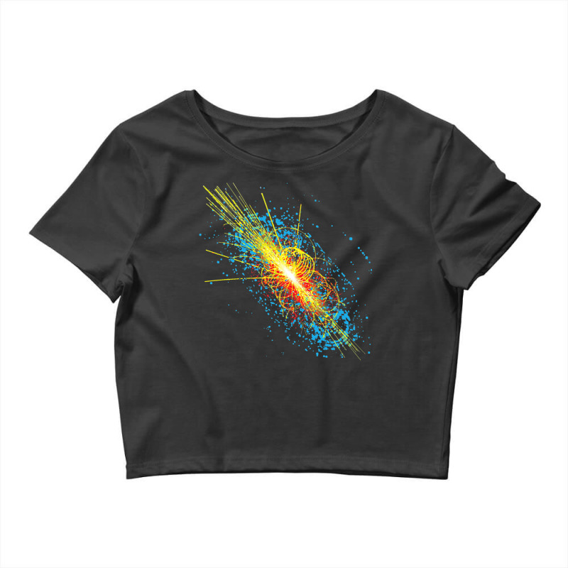 Higgs Boson Particle Quantum Theory Sci Fi  Funny Gift Crop Top by SheilaAntoinette | Artistshot