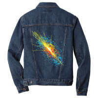 Higgs Boson Particle Quantum Theory Sci Fi  Funny Gift Men Denim Jacket | Artistshot