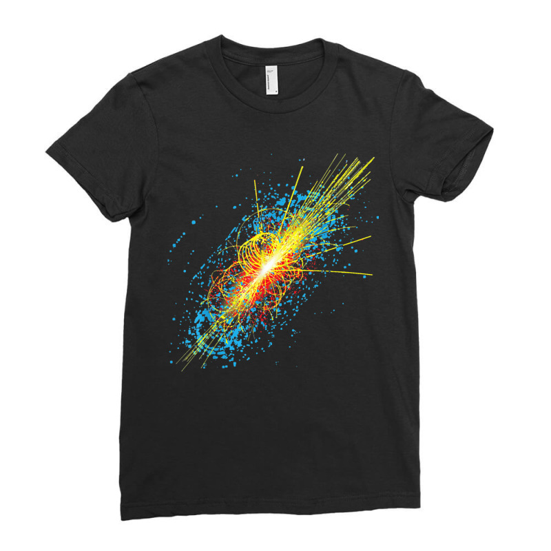 Higgs Boson Particle Quantum Theory Sci Fi  Funny Gift2 Ladies Fitted T-Shirt by SheilaAntoinette | Artistshot