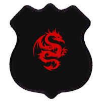 Dragon Art, Chinese Symbol Of Power, Strength, Good Luck Shield Patch | Artistshot