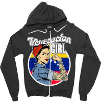 Arepas Latin America Venezuelan Women Girls Gift Venezuela Zipper Hoodie | Artistshot