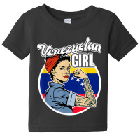 Arepas Latin America Venezuelan Women Girls Gift Venezuela Baby Tee | Artistshot