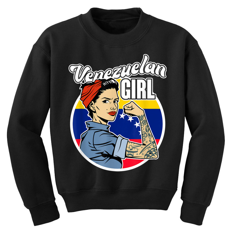 Arepas Latin America Venezuelan Women Girls Gift Venezuela Youth Sweatshirt by VincentKirizaChiriminami | Artistshot