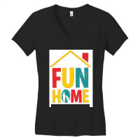 Fun Home Women's V-neck T-shirt | Artistshot