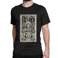 King Pakal's Spaceship, Mayan Time Traveler Ancient Carving Classic T-shirt | Artistshot