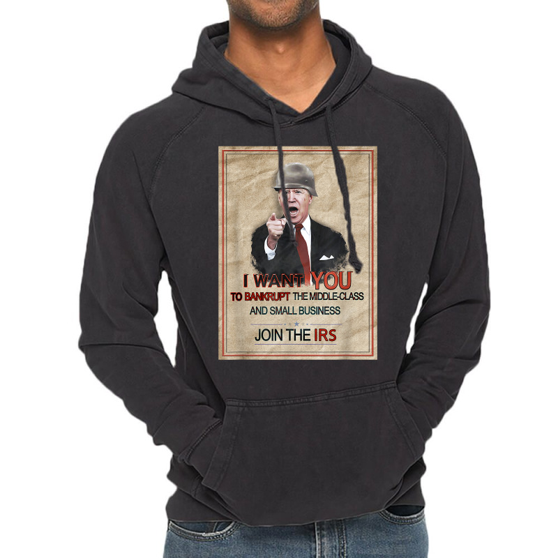 Republican Meme   Joe Biden Tax Irs Internal Revenue Service T Shirt Vintage Hoodie | Artistshot