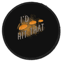 Skeet Shooting Trap Sporting Clay Target I'd Hit That Round Patch | Artistshot