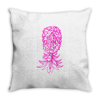 Party Mode Upside Down Pineapple Swinger Vanilla Swapping Tank Top Throw Pillow | Artistshot