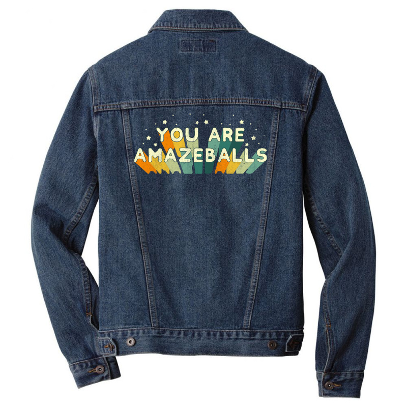 You Are Amazeballs Men Denim Jacket | Artistshot