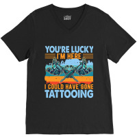 Tattoo Machine Tattooing Machine Artist Gift V-neck Tee | Artistshot