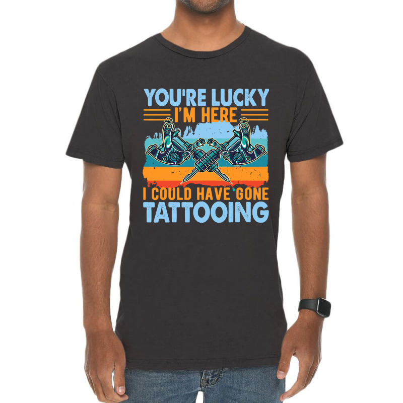 Tattoo Machine Tattooing Machine Artist Gift Vintage T-Shirt by ROBERTPENNINGTON | Artistshot