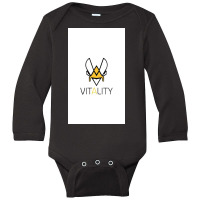 League Of Legends Team Vitality Long Sleeve Baby Bodysuit | Artistshot