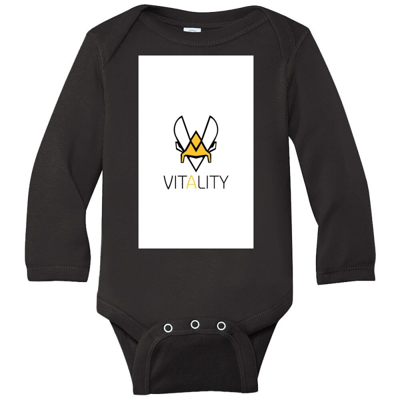 League Of Legends Team Vitality Long Sleeve Baby Bodysuit by Thomashf | Artistshot