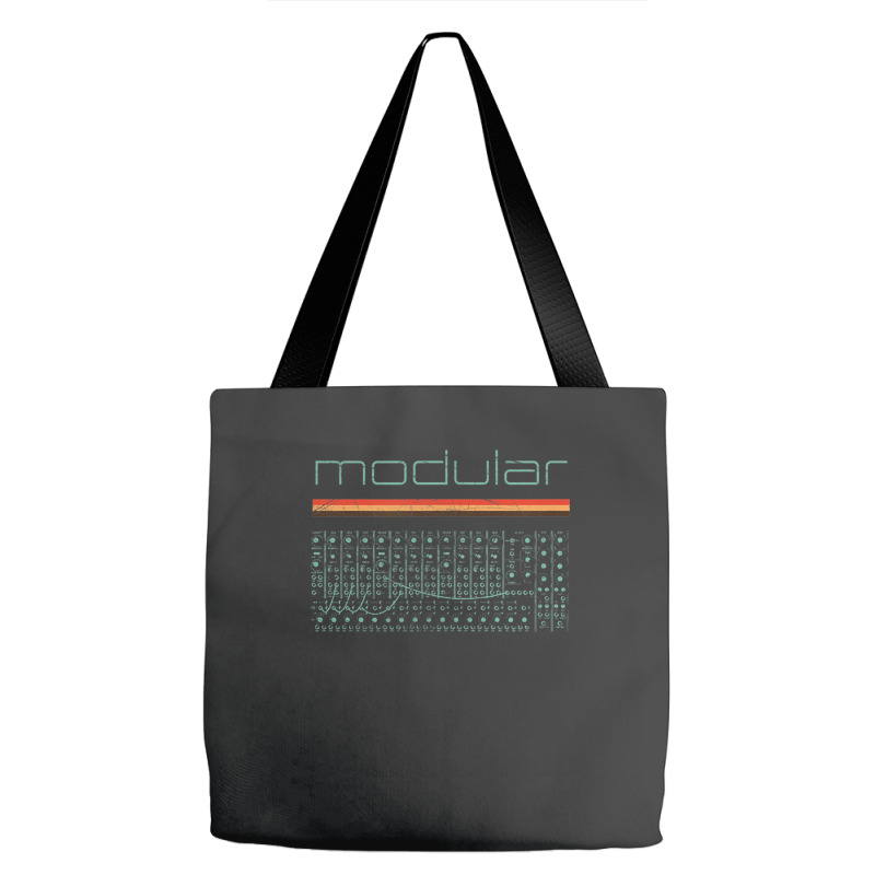 Vintage Modular Synthesizer Analog Diy Synth Nerd Tote Bags | Artistshot