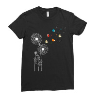 Book Nerd  Dandelion Book Reading Ladies Fitted T-shirt | Artistshot