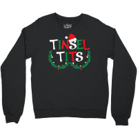 Jingle Balls Tinsel Tits Couples Christmas Matching Couple T Shirt Crewneck Sweatshirt | Artistshot