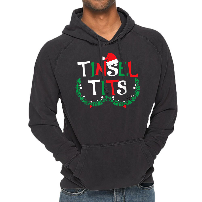 Jingle Balls Tinsel Tits Couples Christmas Matching Couple T Shirt Vintage Hoodie | Artistshot