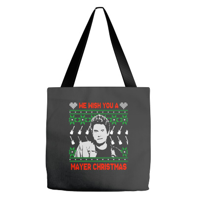 Wish You A Mayer Christmas Tote Bags Designed By Paulscott Art