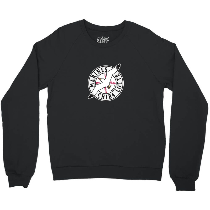 Chiba Lotte Marines Crewneck Sweatshirt by apolitery | Artistshot