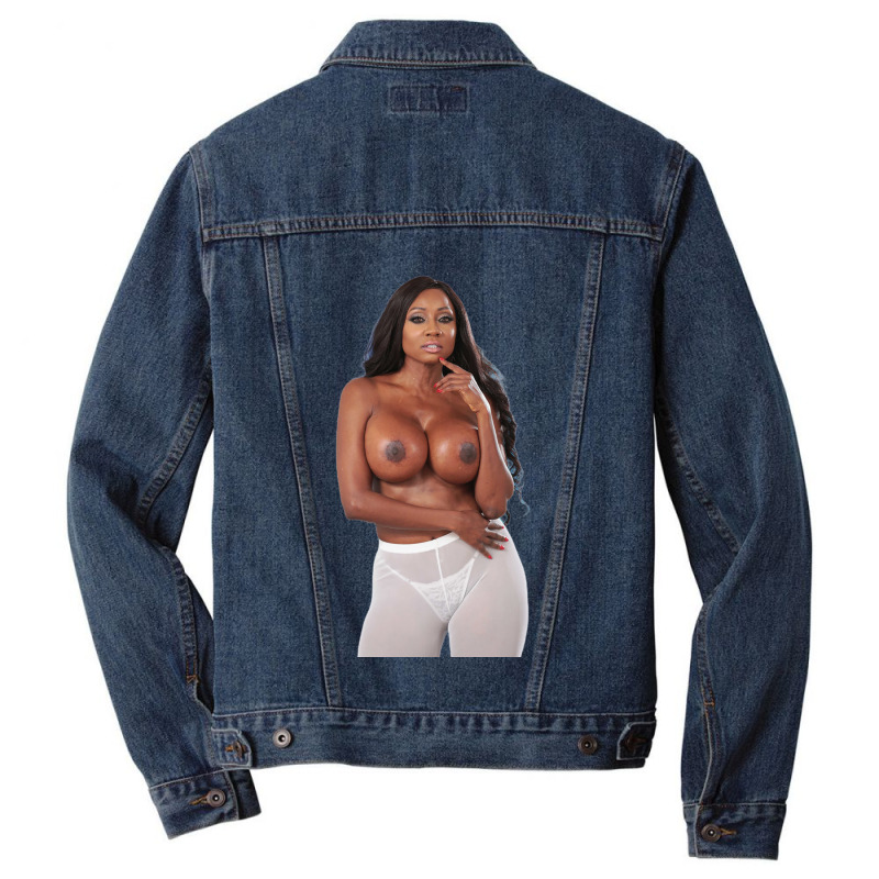 Diamond Jackson Topless American Pornstar Men Denim Jacket | Artistshot