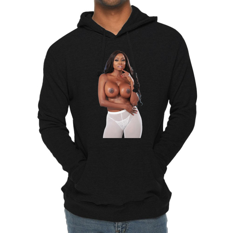 Diamond Jackson Topless American Pornstar Lightweight Hoodie | Artistshot