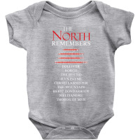 The North Remembers Baby Bodysuit | Artistshot