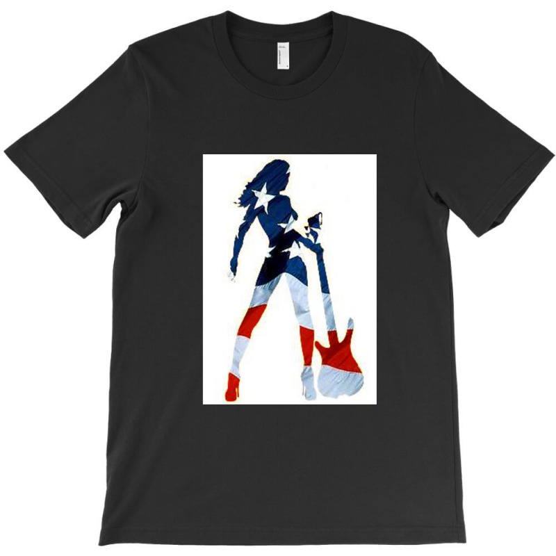 American Woman T-Shirt by LouisPlumley | Artistshot