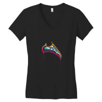 Climbing Shoes I Be Aggressive! Women's V-neck T-shirt | Artistshot