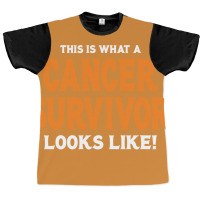 This Is What A Skin Cancer Survivor Looks Like Graphic T-shirt | Artistshot