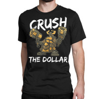 Bitcoin Crush The Dollar Dwarf Cleric Barbarian Rpg Class T Shirt Classic T-shirt | Artistshot