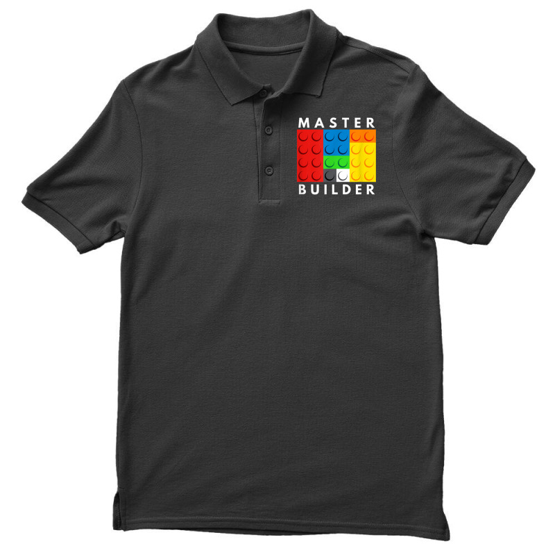 Master Builder Building Blocks Brick Builders Toys Gift Men's Polo Shirt | Artistshot