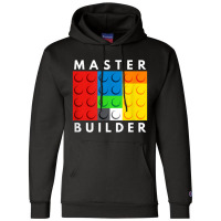 Master Builder Building Blocks Brick Builders Toys Gift Champion Hoodie | Artistshot