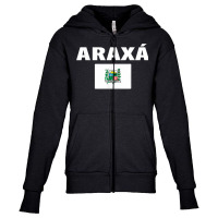 Araxá Flag National Pride Gift Souvenir T Shirt Youth Zipper Hoodie | Artistshot