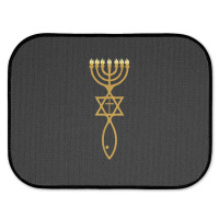 Messianic Judaism Cross Star Of David Jewish Rear Car Mat | Artistshot