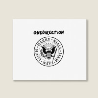 One Direction Shirts Pop Rock Landscape Canvas Print | Artistshot