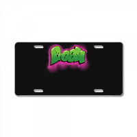 Fresh 90s Hiphop Graffiti License Plate | Artistshot