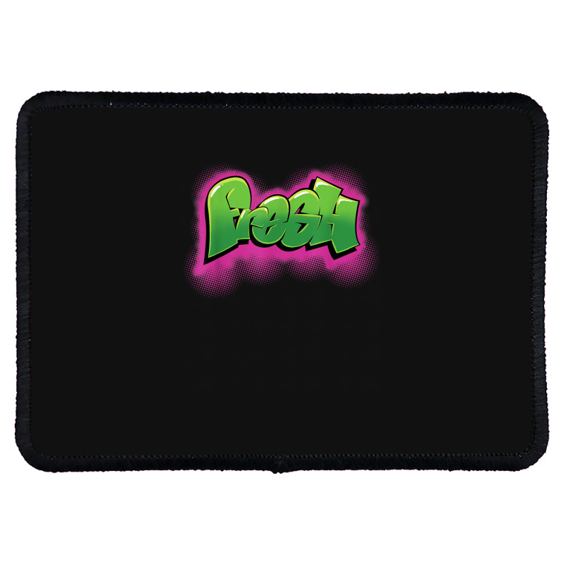 Fresh 90s Hiphop Graffiti Rectangle Patch | Artistshot