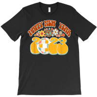 Happy New Year 2023 Groovy New Years Eve Retro Disco 70s T Shirt T-shirt | Artistshot