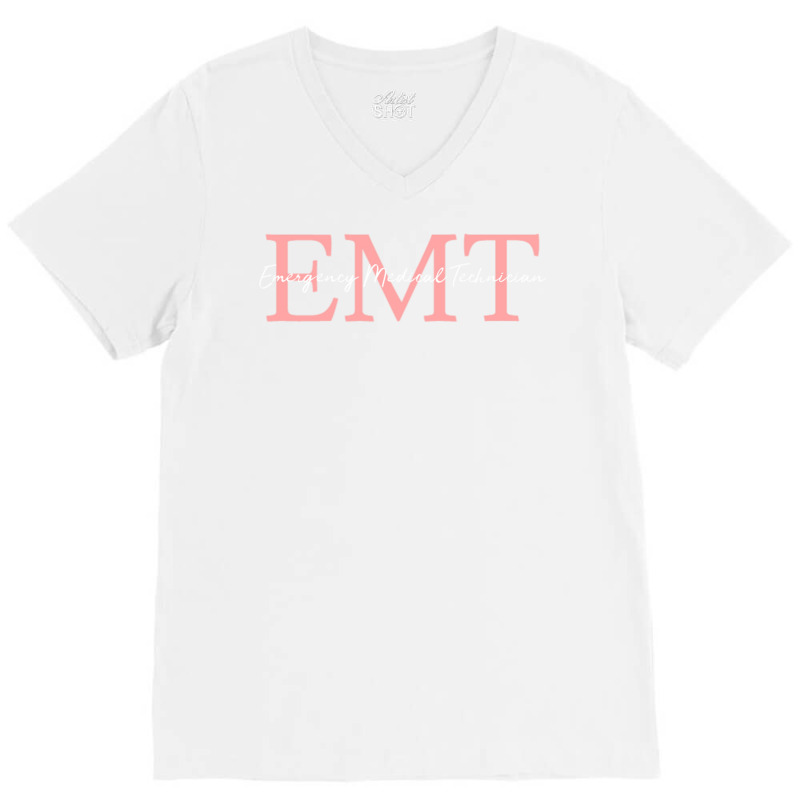 Emt Emergency Medical Technician Paramedic Pullover Hoodie V-neck Tee | Artistshot