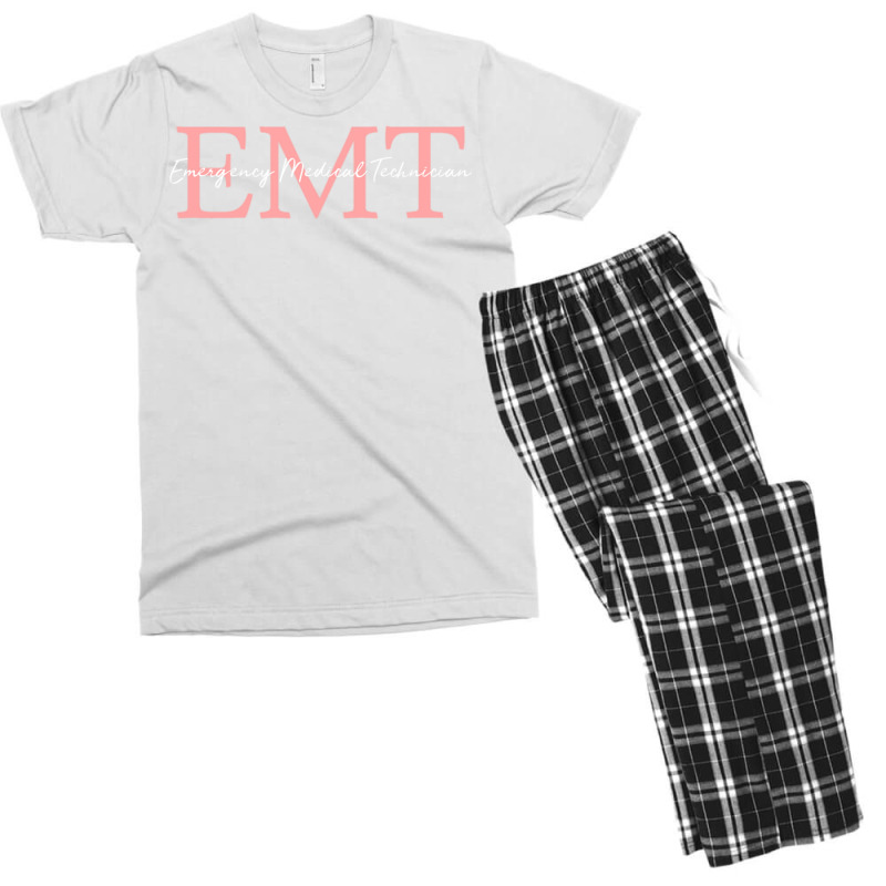 Emt Emergency Medical Technician Paramedic Pullover Hoodie Men's T-shirt Pajama Set | Artistshot