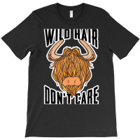 Highland Cow Breeder Scottish Cattle Hairy Cow Farmer T Shirt T-shirt | Artistshot