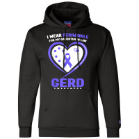 I Wear Periwinkle For My Daughter In Law Gerd Awareness T Shirt Champion Hoodie | Artistshot