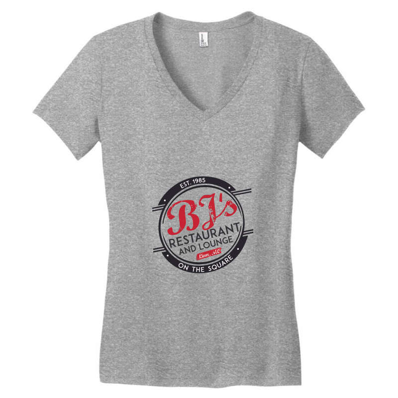 Bj Restaurant And Lounge Women's V-Neck T-Shirt by SHECAT | Artistshot