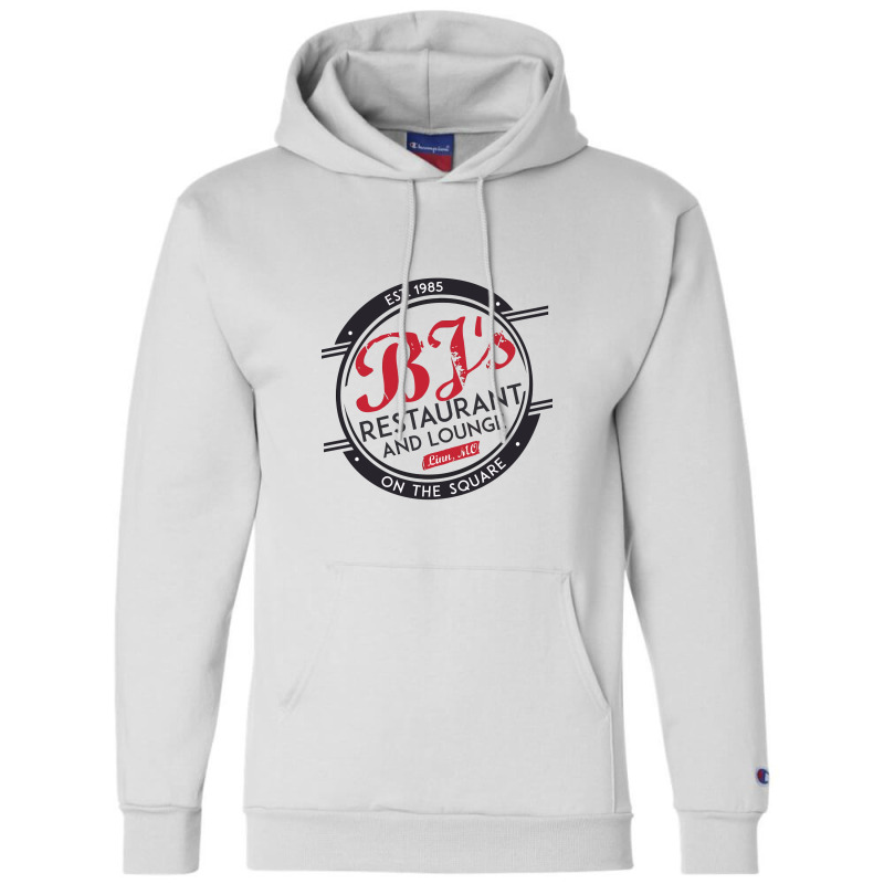 Bj Restaurant And Lounge Champion Hoodie by SHECAT | Artistshot