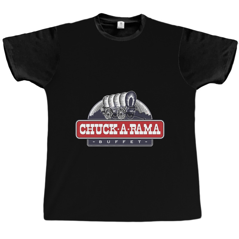 Chuck A Rama Buffet Graphic T-shirt by SHECAT | Artistshot