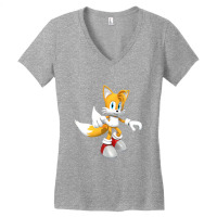 Miles On Going The Hedgehog Women's V-neck T-shirt | Artistshot