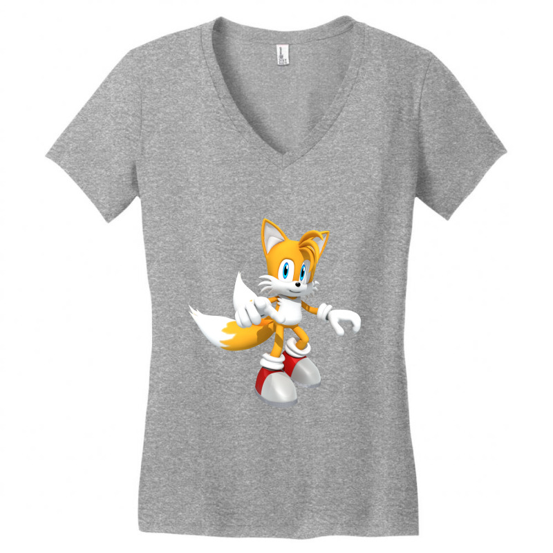 Miles On Going The Hedgehog Women's V-Neck T-Shirt by BonnieDWestervelt | Artistshot