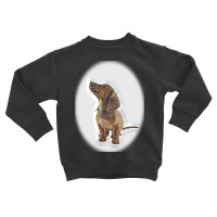 A Happy German Shepherd Mix Bhis Tongue Hangi Toddler Sweatshirt | Artistshot