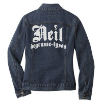 Neil Degrasse Tyson Ladies Denim Jacket | Artistshot
